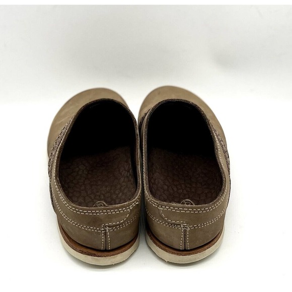 Chaco Women Shoes Women’s Size 6 Caribou Nubuck Leather Slip On Mule J106372 - Picture 2 of 5